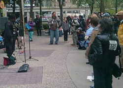 May Day Confusion at Grand Circus Park