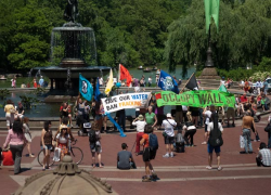 Summer Disobedience School, Week 4: “Frack Wall Street!”