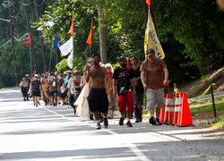 Photos: Meeting up with the 99 Mile March