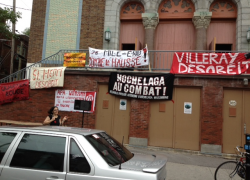 “In the Street for Social Strike,” Montreal, Night 110