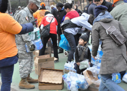 Post-Sandy Relief in Red Hook
