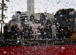 ‘Lone Ranger’ Premiere, Part II: Johnny Depp, Armie Hammer and a Mystery Woman